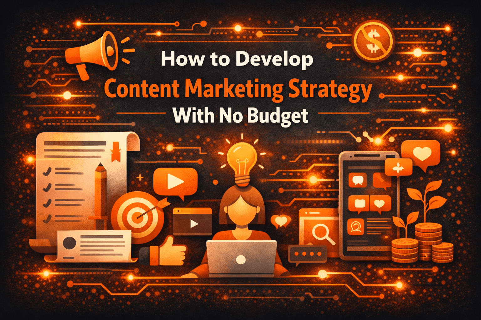 How to Develop a Content Marketing Strategy With No Budget